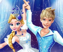 Elsa i Jack Tańczą w Balecie